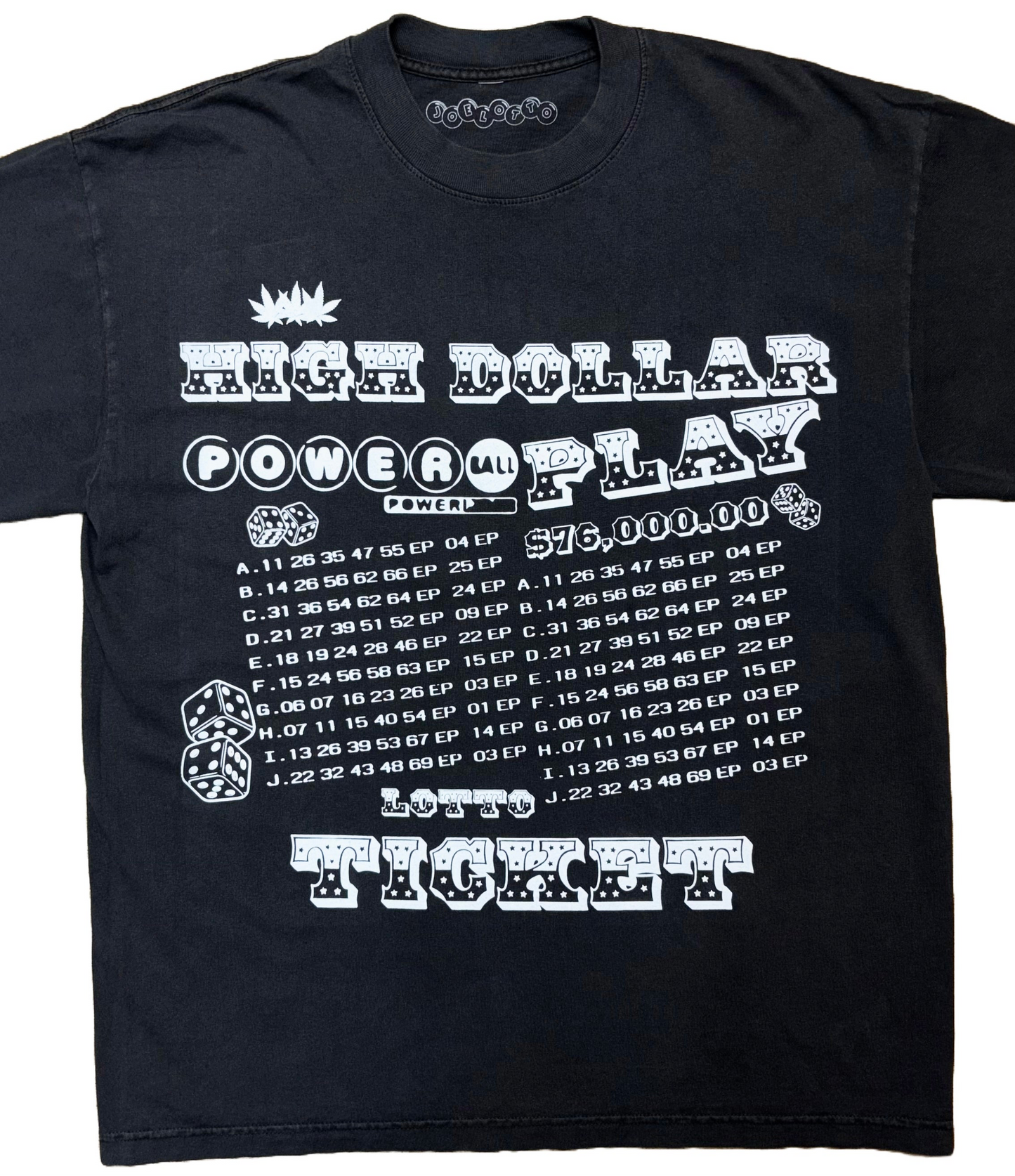 JOELOTTO HIGH DOLLAR TICKET