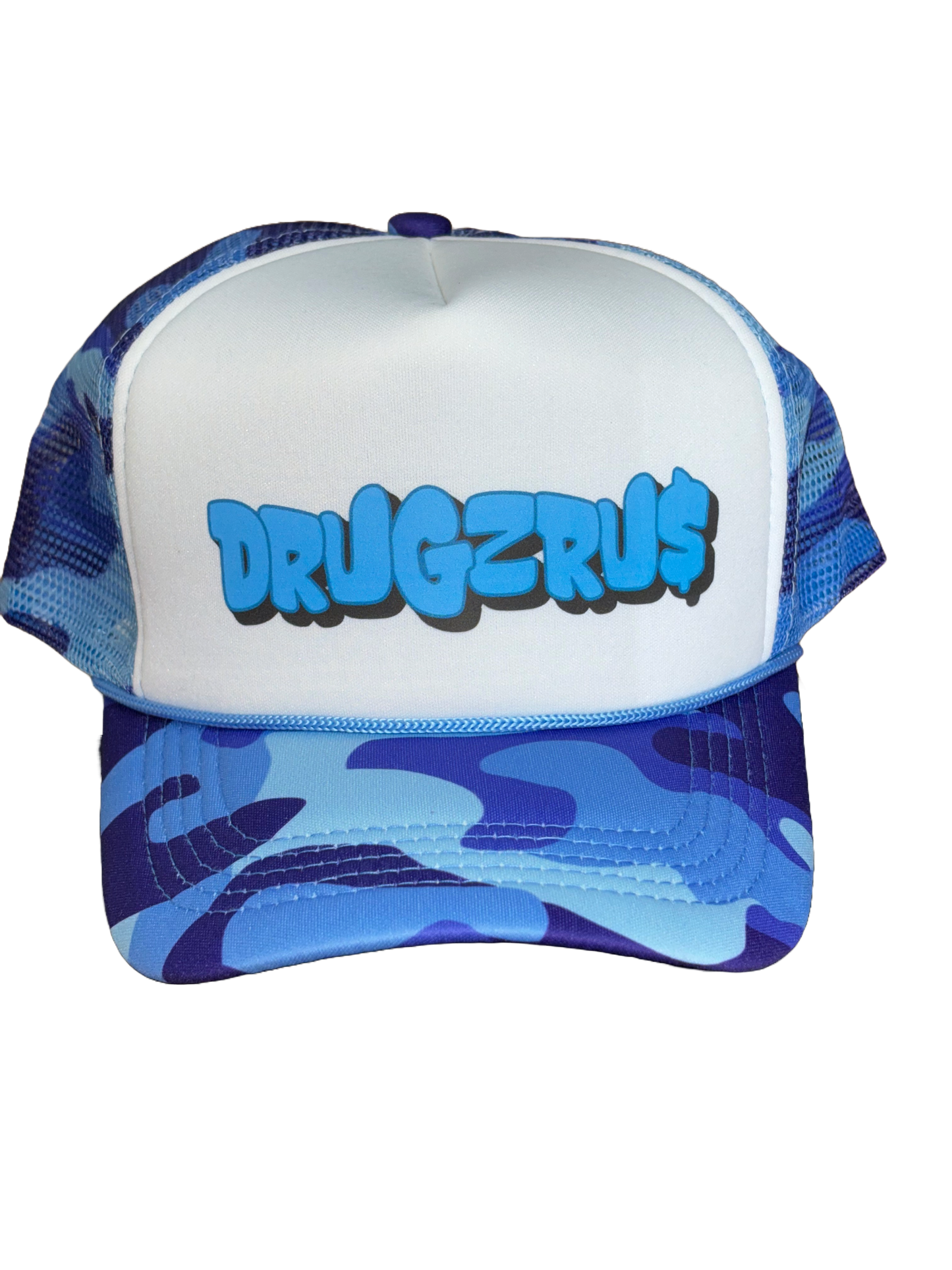 DRUGZRUS TRUCKER - blue camo