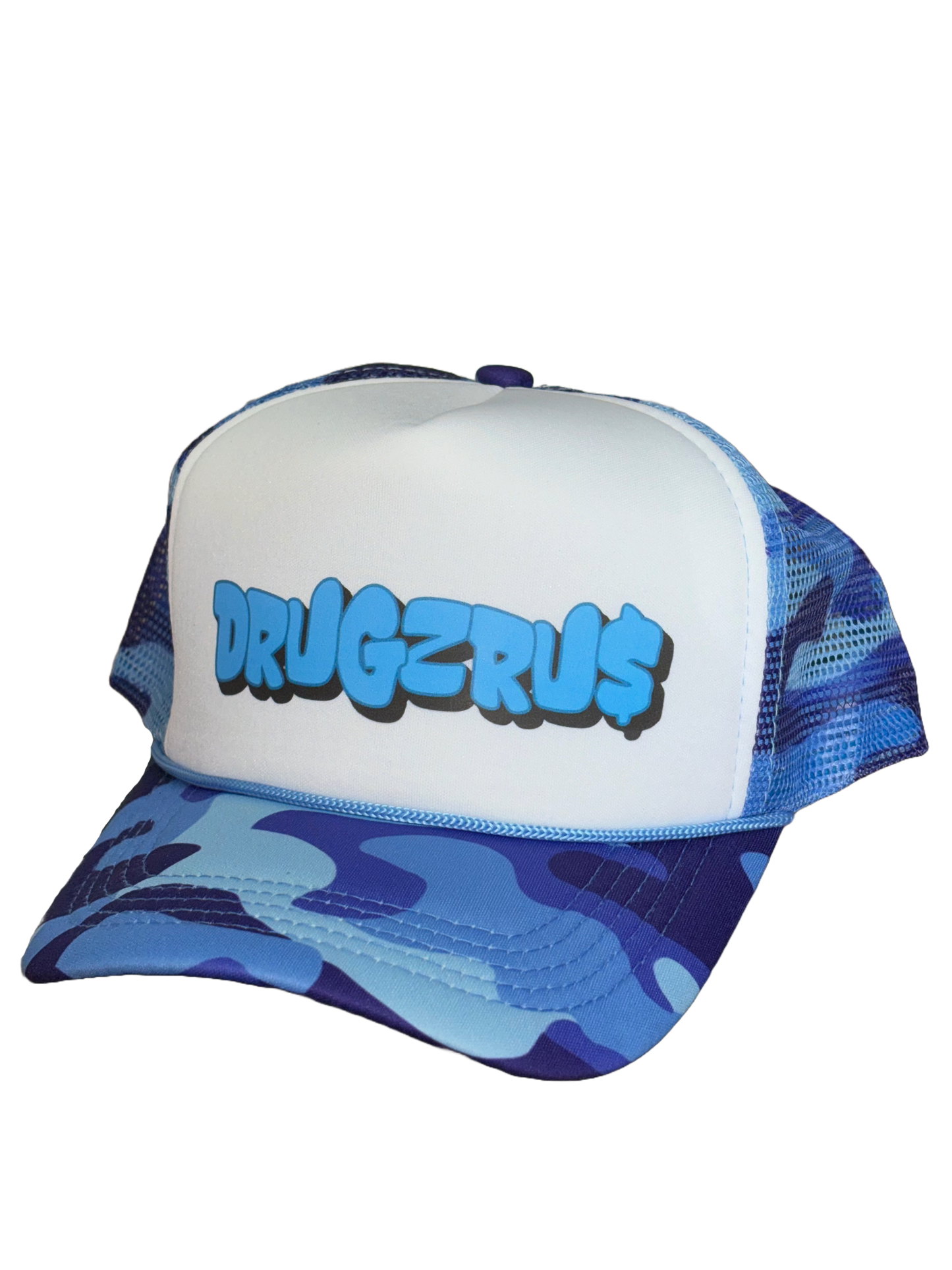 DRUGZRUS TRUCKER - blue camo