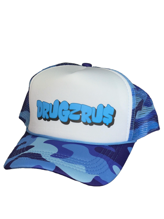 DRUGZRUS TRUCKER - blue camo