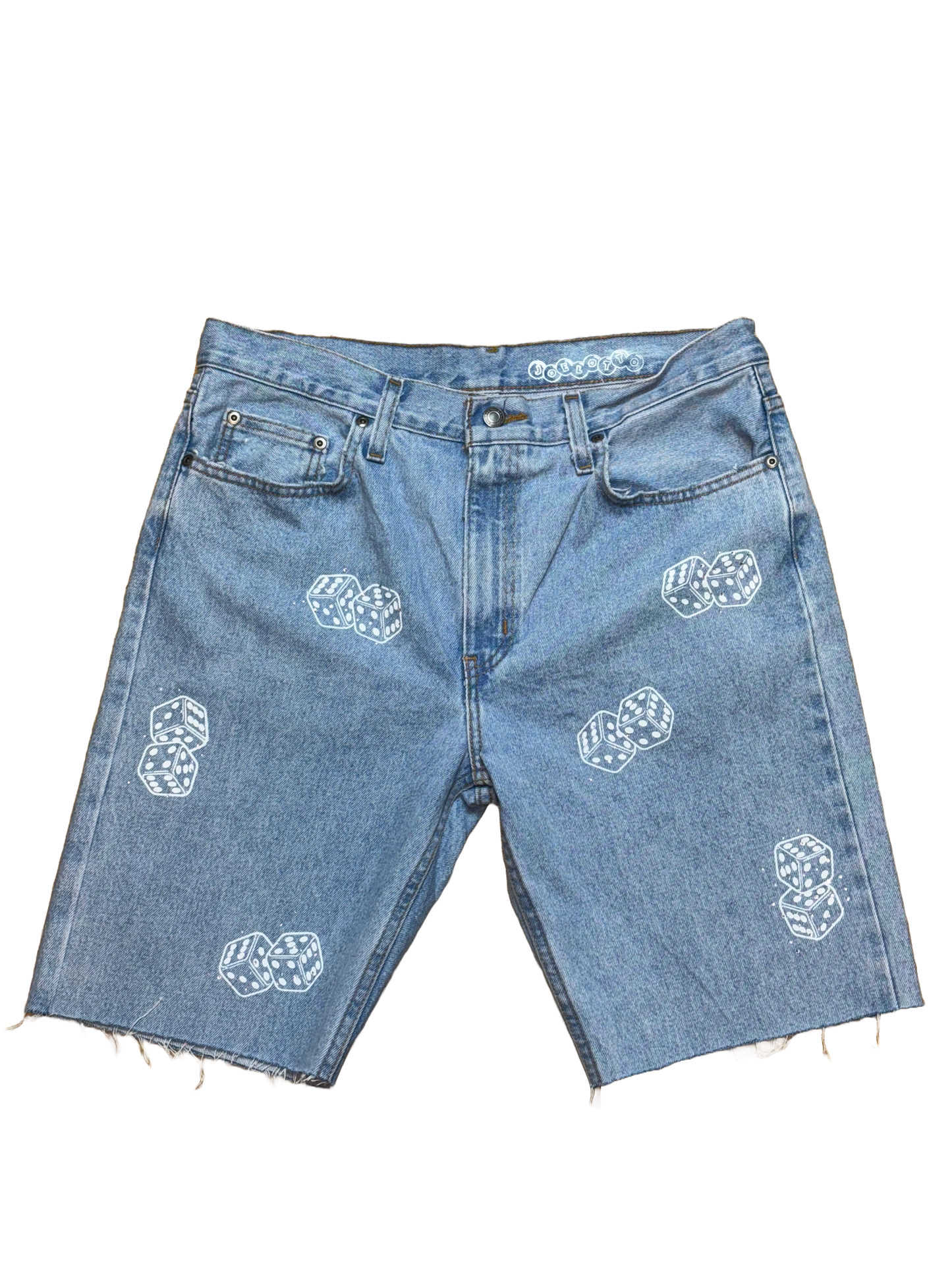 LOTTO DICE DENIM SHORTS BUSSDOWN