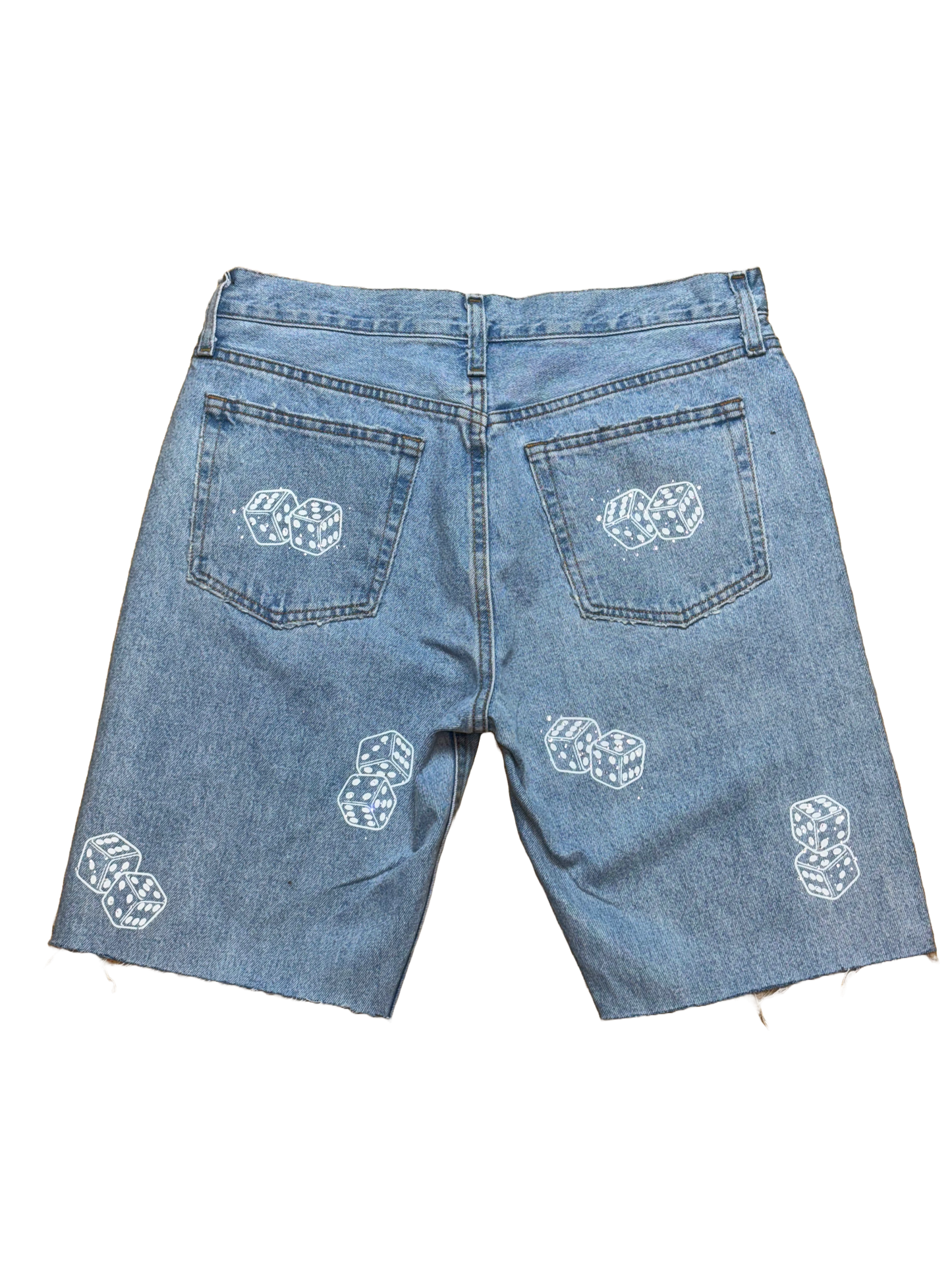 LOTTO DICE DENIM SHORTS BUSSDOWN